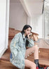 Boho jacket woman